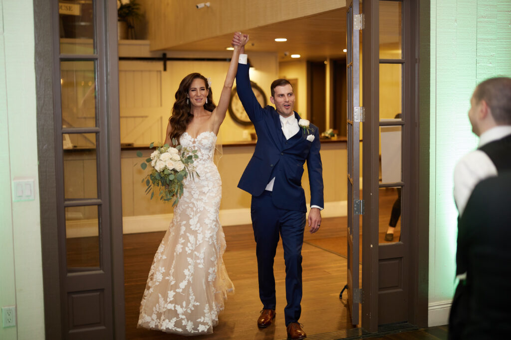 Coto Valley Wedding Bride and Groom Entrance