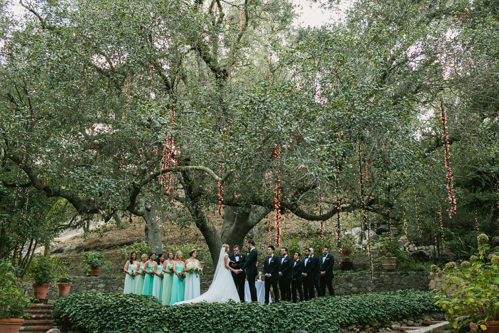 Calamigos Oak Tree Wedding Ceremony