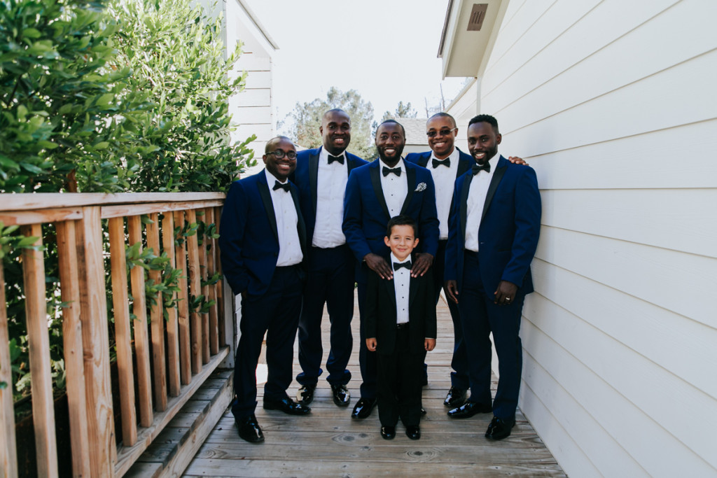 blue groomsmen Wedding-Calamigos