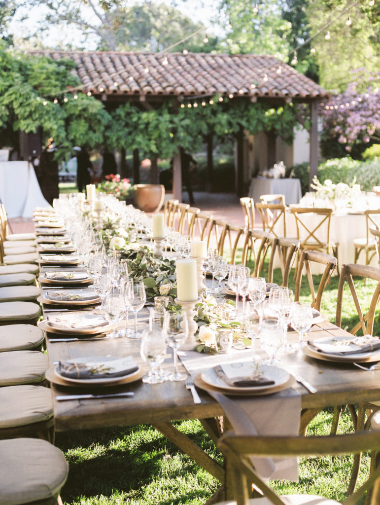 Quail Ranch Wedding tables