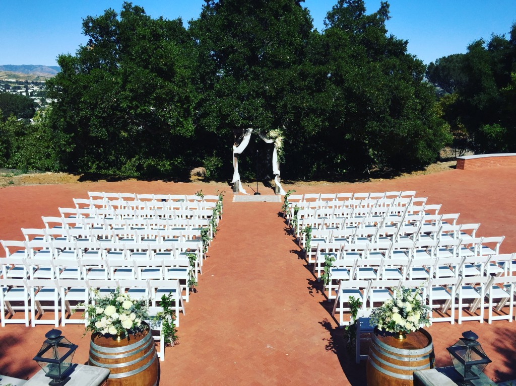 Quail Ranch Wedding Ceremony site