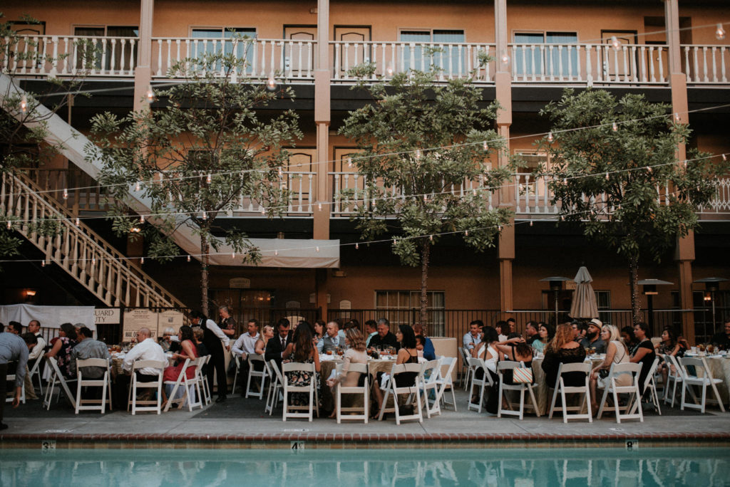 Ayres Hotel Costa Mesa Wedding Pool