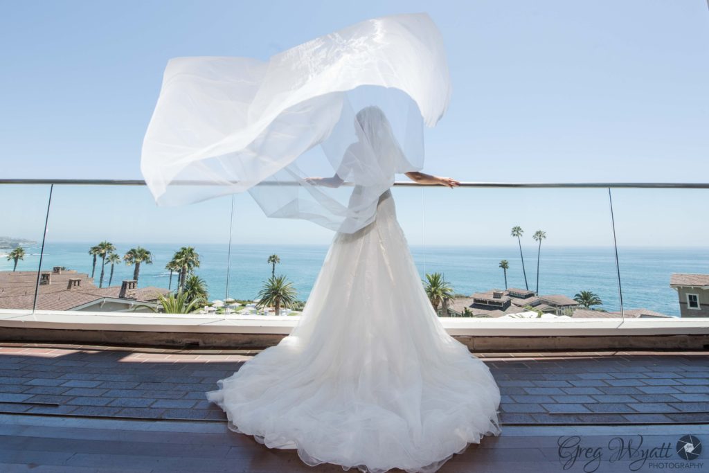 Bride Laguna Beach Wedding