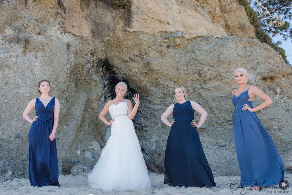 Bridesmaids in Laguna Beach
