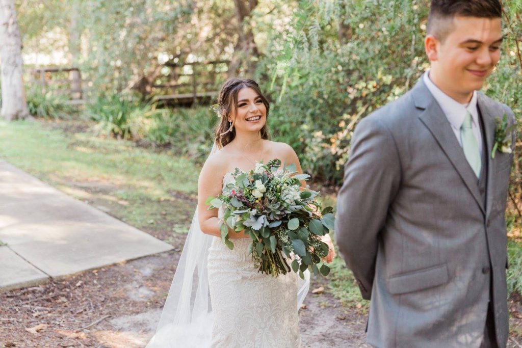 Coto Valley Country Club Wedding first look