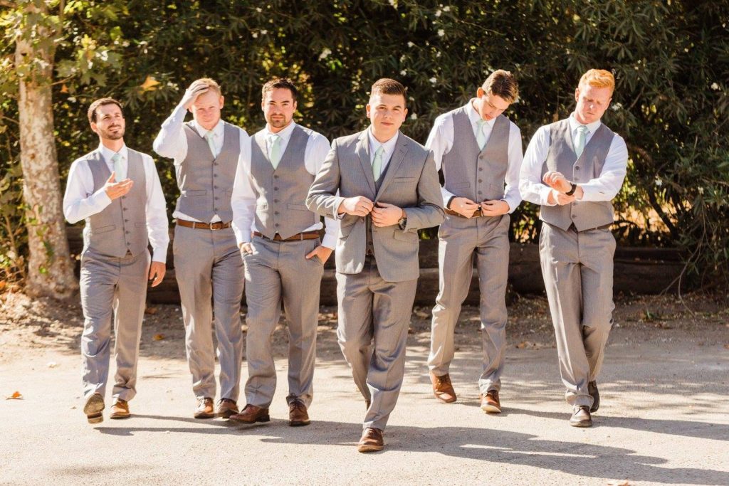 Coto Valley Country Club Wedding groomsmen