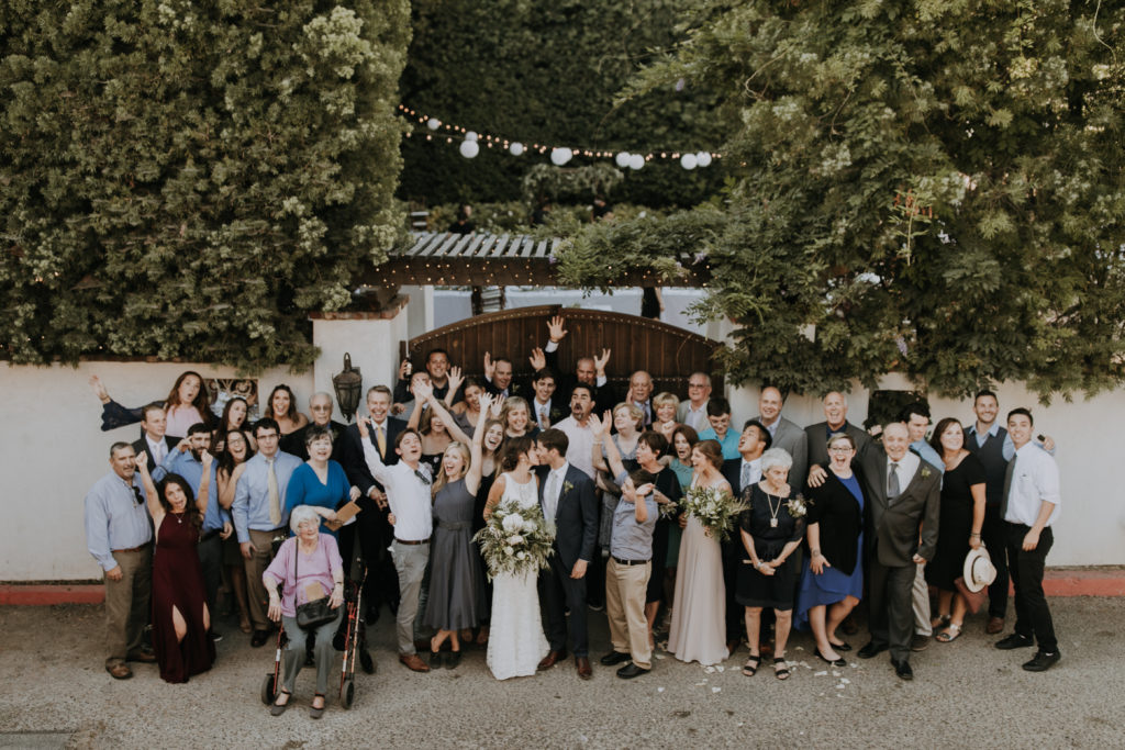 Franciscan Gardens Wedding Family