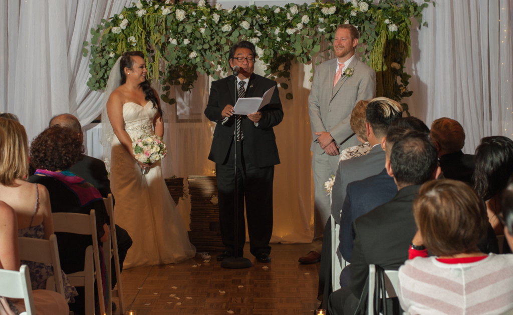 Huntington Beach Old World Wedding Ceremony