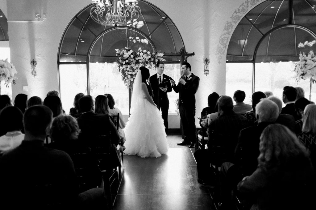 Talega indoor Wedding ceremony