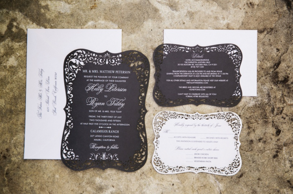 calamigos Wedding Invite