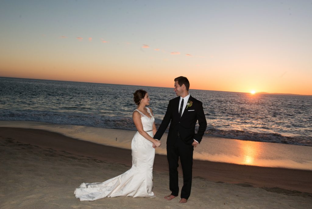 Beach Sunset Wedding Laguna