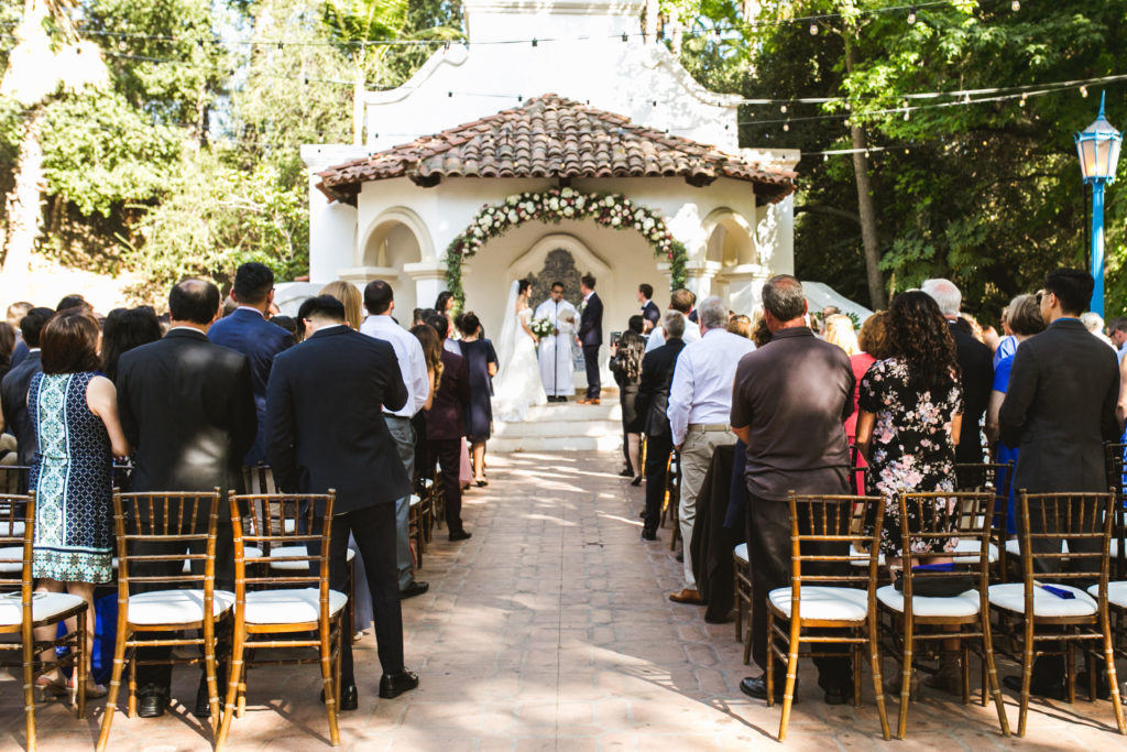 Rancho Las Lomas ceremony Wedding