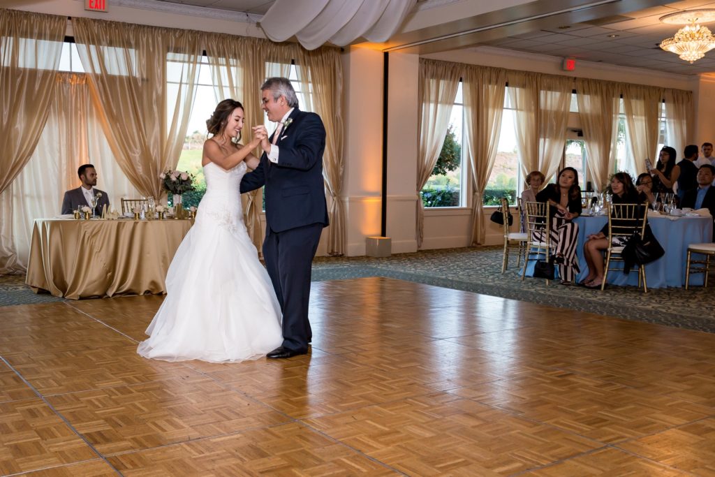 Moorpark Country Club Wedding father dance