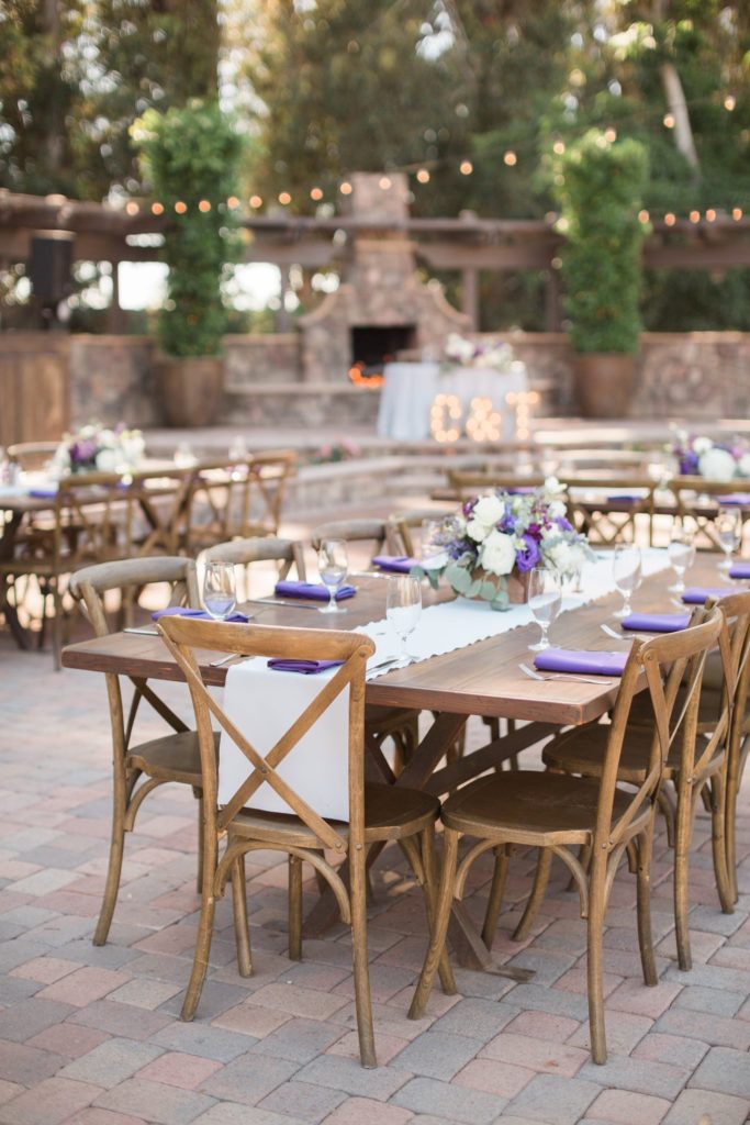 Moorpark Wedding Walnut Grove tables