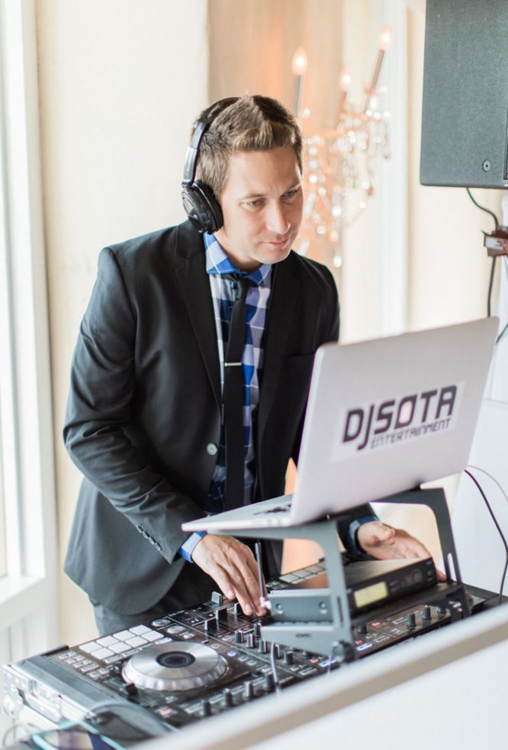 DJ Dakota working